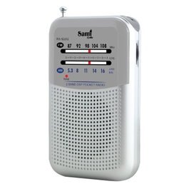 SAMI Radio sami 2 bandas mini recepción hq con auricular
