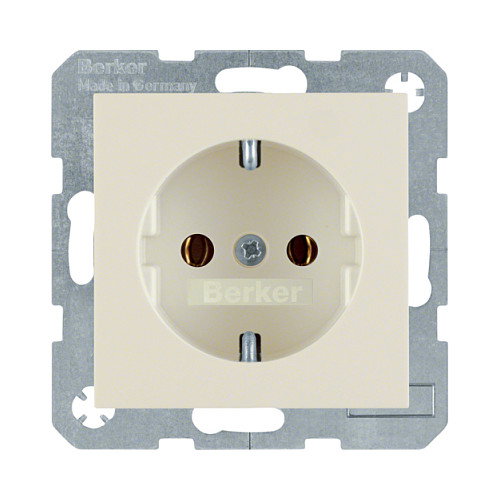 BERKER 4743 89 82 Schuko-Steckdose blanco brillante BERKER 4743 89 82 Schuko-Steckdose blanco brillante