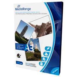MediaRange Papel Fotográfico Alto Brillo A3 200g 50 Hojas