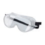 Wolfcraft 4937000 Gafas de Protección Visión Total Standard con Cinta Ajustable y Ventilación, Uso Continuo, Made in Germany