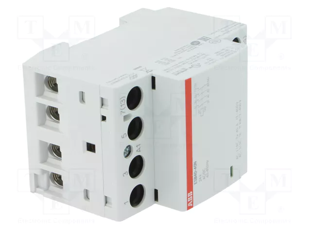 ABB ESB Contactor 4-polar de instalación 40A 24VAC/24VDC