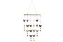 DKD Home Decor Decoración Colgante de Hierro Mariposas Dorado Envejecido