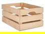 Giftdecor Caja Madera Abierta 36 x 26 cm Natural Pino (Set de 3)