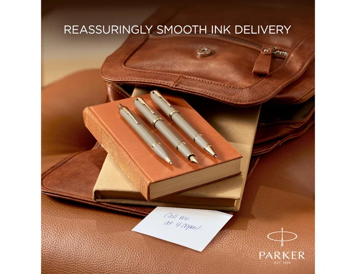 Parker Bolígrafo IM Rituals Turquesa Pizarra con Detalles en Cobre