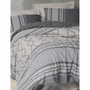 Aucune Juego de Cama Visón - 1 Funda Nórdica 220x240 cm + 2 Fundas de Almohada 60x60 cm - 100% Algodón