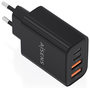 Aisens Cargador GaN 32W con 2xUSB-C y 2xUSB-A Negro A110-1028