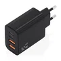 Aisens Cargador GaN 32W con 2xUSB-C y 2xUSB-A Negro A110-1028