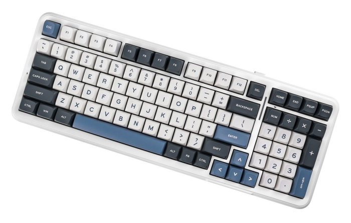 Mchose K99 MCHOSE Hyacinth Teclado Gaming Mecánico Blanco-Negro