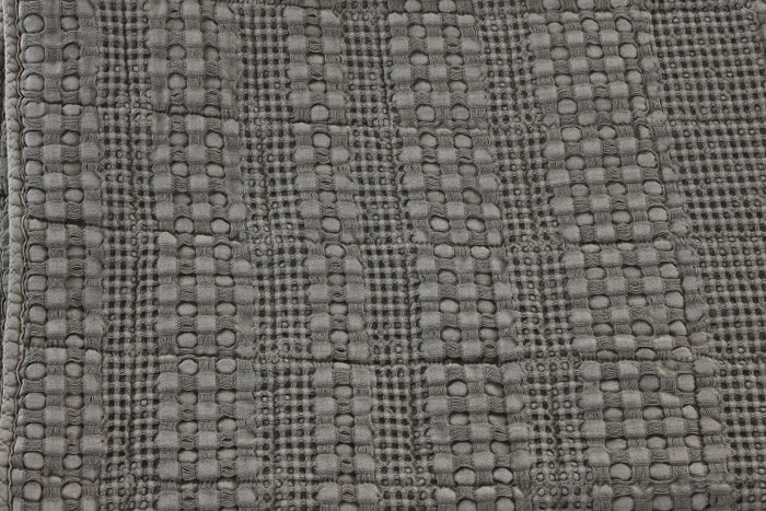 DKD Home Decor Colcha de Algodón 240x260 cm Lavada a la Piedra