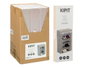 Kipit Zapatero de Tela Gris con 5 Estantes 57 x 14 x 10 cm (Set de 6)