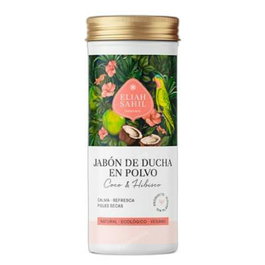 ELIAH SAHIL Jabón de Ducha en Polvo Coco & Hibisco 90 g