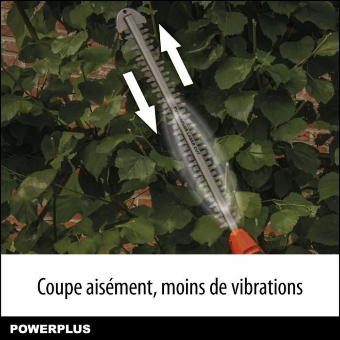 Powerplus POWDPG75380 Cortasetos de Potencia Dual 40 V con Cuchilla de 600 mm Powerplus POWDPG75380 Cortasetos de Potencia Dual 40 V con Cuchilla de 600 mm