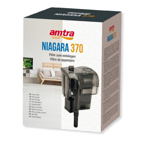 Nayeco Filtro Niagara 370 L con Triple Sistema de Filtración y Bomba Silenciosa Nayeco Filtro Niagara 370 L con Triple Sistema de Filtración y Bomba Silenciosa