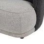 Ixia Sillón Bicolor Tejido Salón