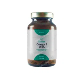 KIROOT Omega 3 DHA 60 Perlas - Contribuye al Mantenimiento de la Visión y el Cerebro en Condiciones Normales
