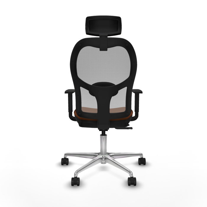 PIQUERAS Y CRESPO Silla de oficina Jorquera Marrón y Gris PIQUERAS Y CRESPO Silla de oficina Jorquera Marrón y Gris