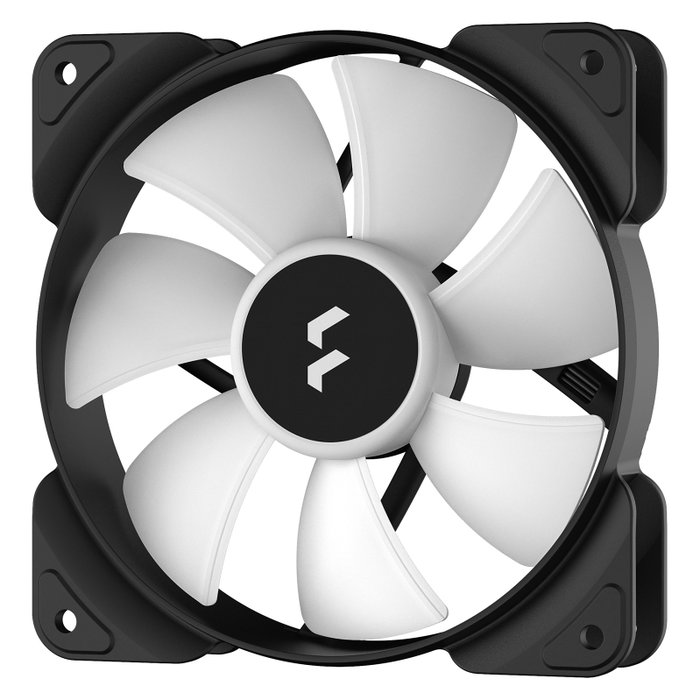 Fractal Design Aspect 12 RGB PWM - Pack de 3 ventiladores de 120 mm, Negro