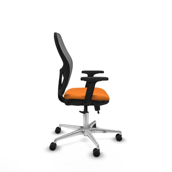 PIQUERAS Y CRESPO Silla de oficina Jorquera Naranja y Gris