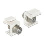 DeLOCK 86300 Módulo Keystone a conector F