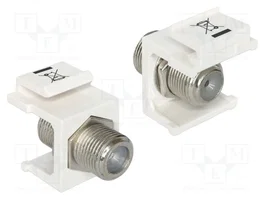 DeLOCK 86300 Módulo Keystone a conector F