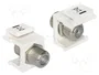 DeLOCK 86300 Módulo Keystone a conector F