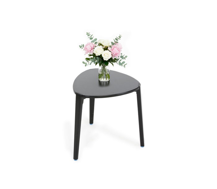 Inde Mesa de Centro de Madera en Color Black - 41.2 cm Largo x 49.4 cm Alto x 8.4 cm Ancho (4 Unidades)