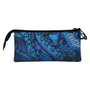 Pro-Dg Portatodo Triple FAN 2.0 Caothic PRO-DG Azul Estuche Rectangular con 3 Compartimentos, Cierre Cremallera, Poliéster