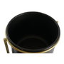 DKD Home Decor Macetero de Metal Dorado 30x21x80 cm