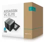 DeepCool ASSASSIN VC ELITE Refrigerador de Aire para CPU, 120/140 mm, Negro, Compatible con Intel LGA1851/1700/1200 y AMD AM5/AM4, 7 Tubos de Calor, TDP 300W