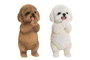 DKD Home Decor Figura de Perro en Resina Surtido de 2 Modelos