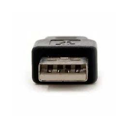 Powergreen Adaptador USB Tipo A Macho a Micro USB Macho Negro