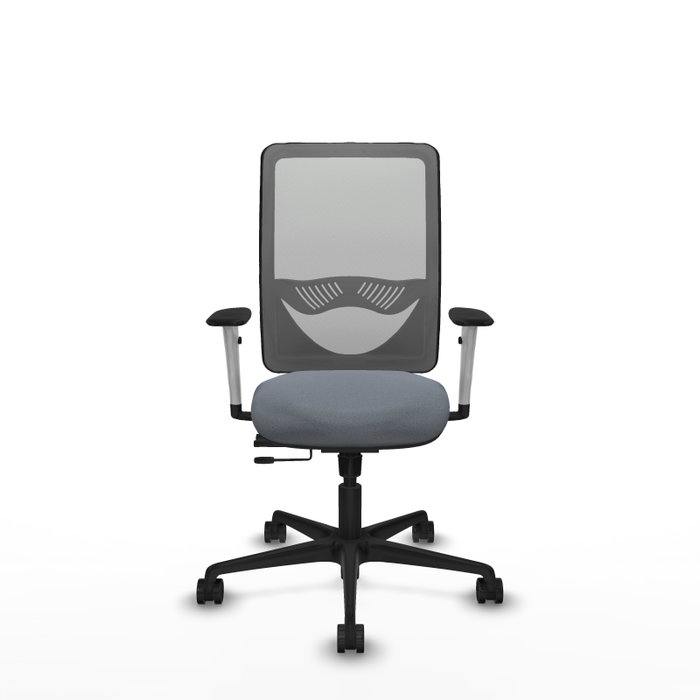 PIQUERAS Y CRESPO Silla de oficina Zulema Gris con mecanismo Sincro/Traslack