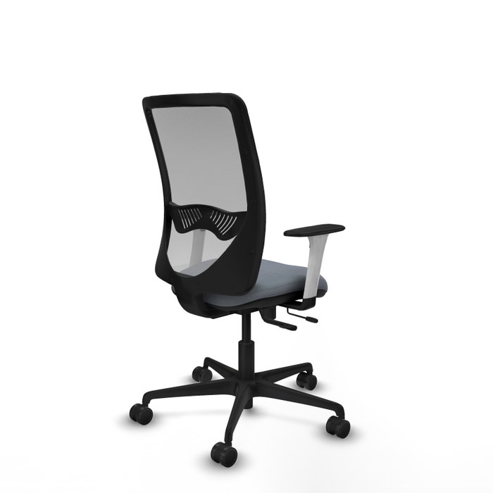 PIQUERAS Y CRESPO Silla de oficina Zulema Gris con mecanismo Sincro/Traslack