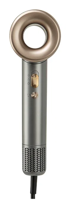 Orbegozo SE 1880 Secador Pelo Profesional 1800W Iónico Brushless 110.000 RPM con 3 Accesorios Magnéticos, Difusor, 3 Niveles Calor, 2 Velocidades, Color Gris Plata