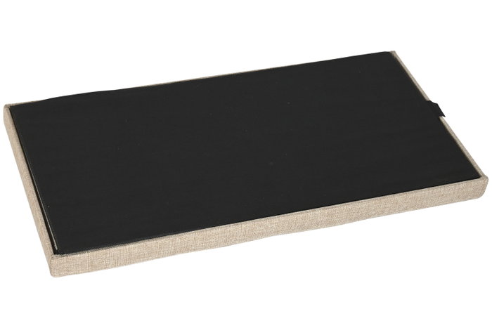 DKD Home Decor Caja de Almacenaje Otomano Beige Plegable DKD Home Decor Caja de Almacenaje Otomano Beige Plegable