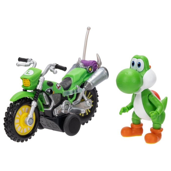 JAKKS PACIFIC Vehículo + figura Yoshi Super Mario Galaxy Movie JAKKS PACIFIC Vehículo + figura Yoshi Super Mario Galaxy Movie