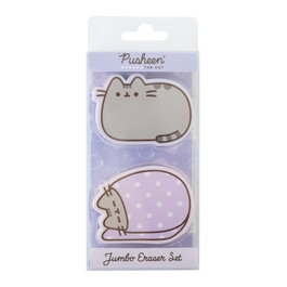 ERIK Blíster de 2 Gomas de Borrar Jumbo Pusheen Moments