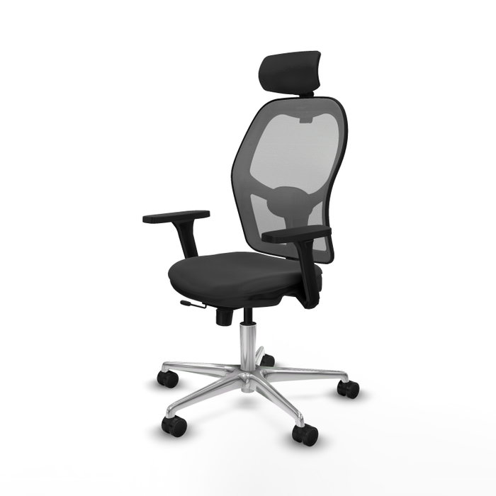 PIQUERAS Y CRESPO Silla de oficina Jorquera con mecanismo Sincro/Traslack Gris PIQUERAS Y CRESPO Silla de oficina Jorquera con mecanismo Sincro/Traslack Gris