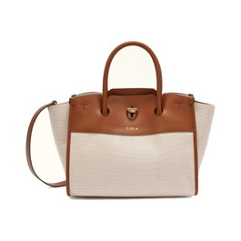 FURLA Bolso FURLA GENESI naturale+cognac h WB00811BX20931107S1007