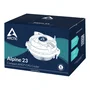 Arctic Alpine 23 - Disipador de CPU Compacto para AMD, Ventilador de 92mm (9 cm), Compatible con Sockets AM4 y AM5, PWM, Aluminio Negro