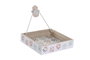DKD Home Decor Servilletero MDF y Metal Casablanca 2022 Surtido de 2