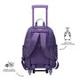Totto Mochila Escolar con Ruedas MA03TKI003-23100-Z1V Azul Marino, Compartimento PC 14", 27L