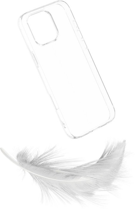 eSTUFF Funda iPhone 16 Pro Max INFINITE VIENNA, TPU 100% Reciclado, Protección Anticaídas, Transparente