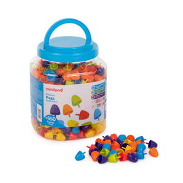 Bote De 650 Pegs De 20 Mm Para Pizarra De Mosaicos