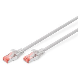 Digitus Cable de Red Cat6 S/FTP 2xRJ45 15m Gris Hebelschutz Polybeutel