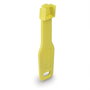 LINDY 47900 Bloqueador de Puerto con Llave de Seguridad RJ-45, Material ABS, Color Amarillo, 10 Piezas