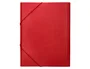 Liderpapel Carpeta Clasificadora Folio Prolongado Cartón Forrado 12 Departamentos Color Rojo