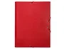 Liderpapel Carpeta Clasificadora Folio Prolongado Cartón Forrado 12 Departamentos Color Rojo