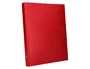 Liderpapel Carpeta Clasificadora Folio Prolongado Cartón Forrado 12 Departamentos Color Rojo