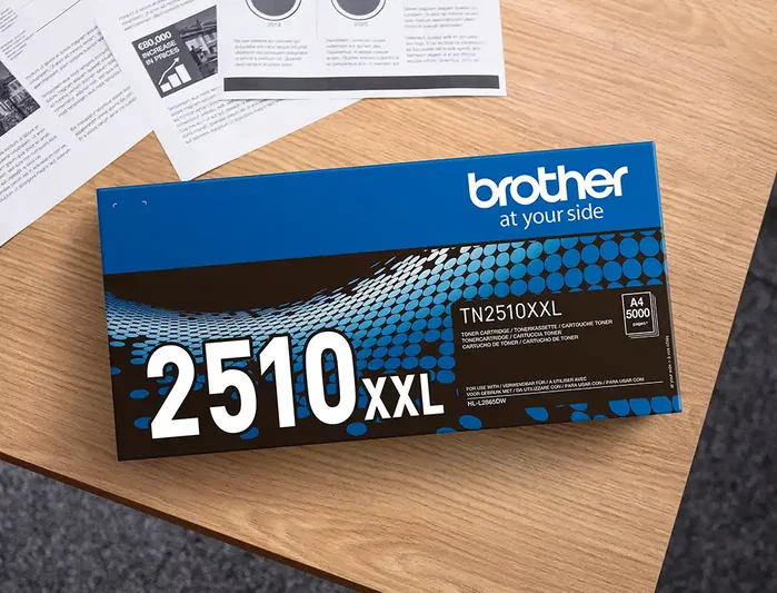 Brother TN2510XXL Tóner Negro XXL Brother TN2510XXL Tóner Negro XXL